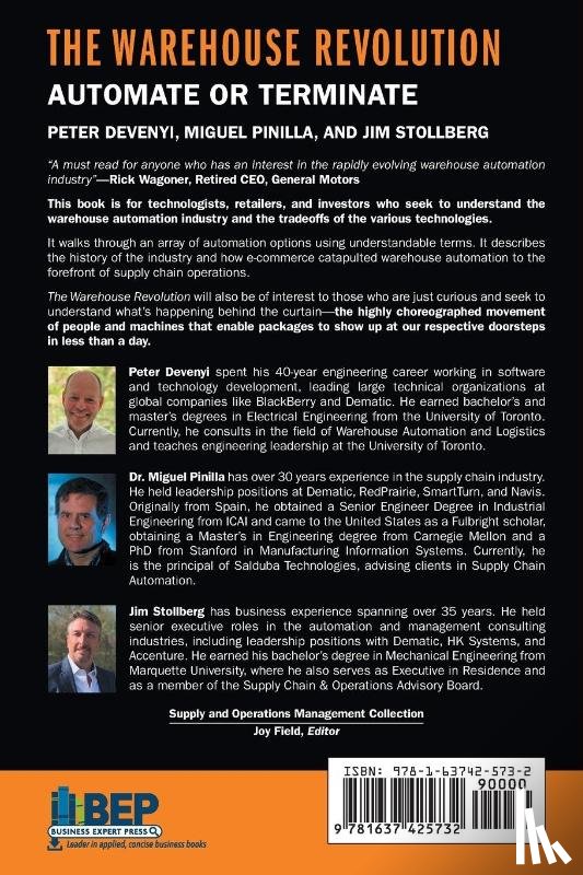 Devenyi, Peter, Pinilla, Miguel, Stollberg, Jim - The Warehouse Revolution