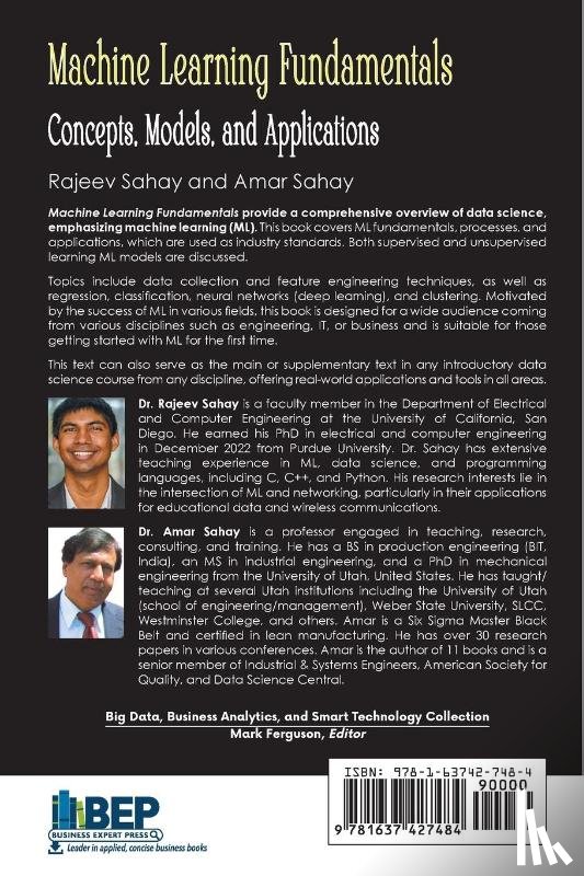 Sahay, Amar, Sahay, Rajeev - Machine Learning Fundamentals