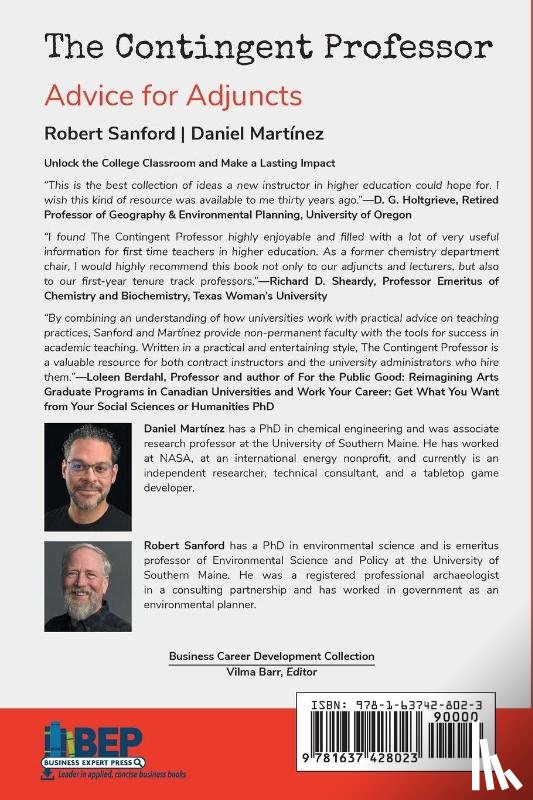 Sanford, Robert, Martinez, Daniel - The Contingent Professor