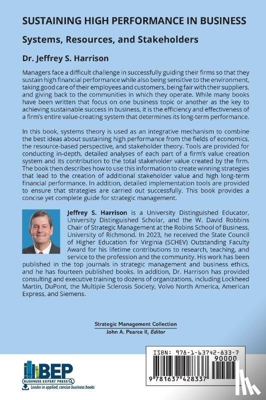 Harrison, Jeffrey S. - Sustaining High Performance in Business