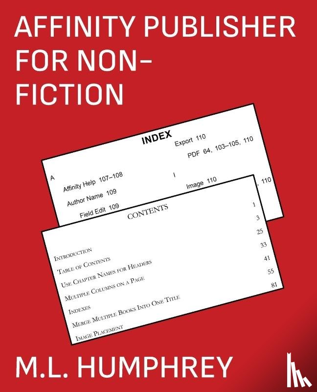 Humphrey, M L - Affinity Publisher for Non-Fiction