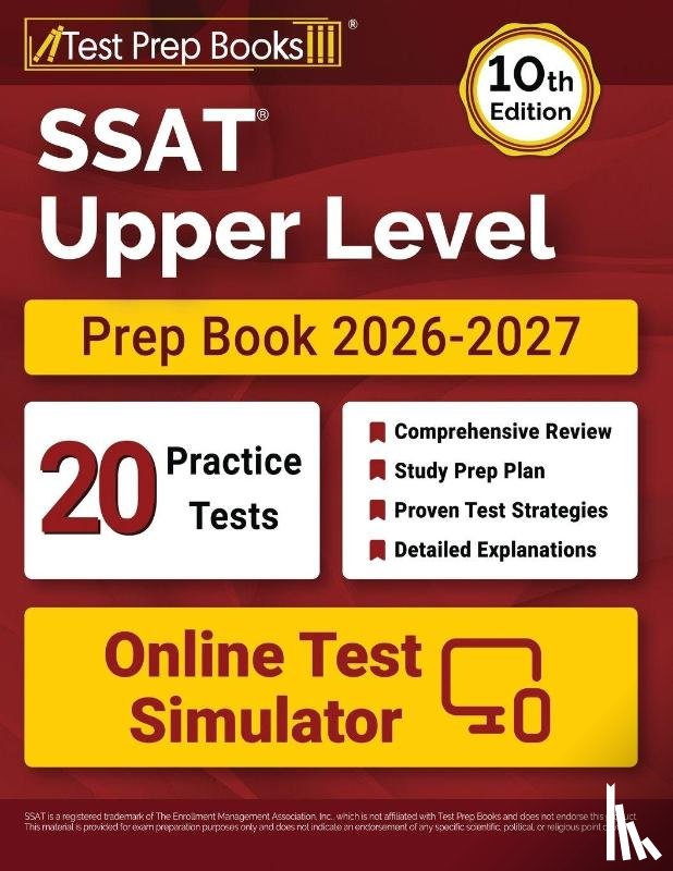 Morrison, Lydia - SSAT Upper Level Prep Book 2026-2027