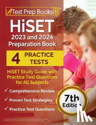 Rueda, Joshua - HiSET 2023 and 2024 Preparation Book