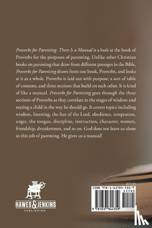 Overman, Kristin - Proverbs for Parenting
