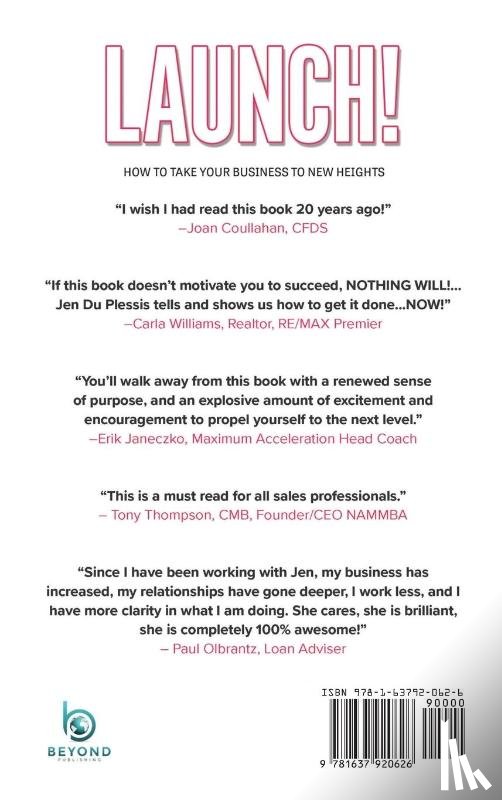 Du Plessis, Jen - Launch