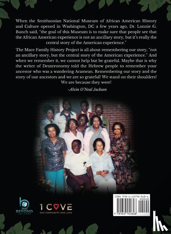 Dicosmo, Lashada, Kennedy, Melba - Mace Family History Project