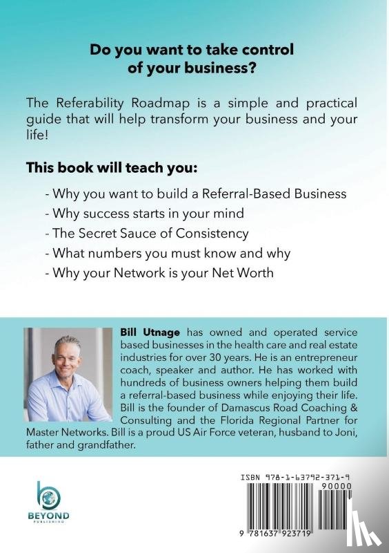 Utnage, Bill - REFERABILITY ROADMAP
