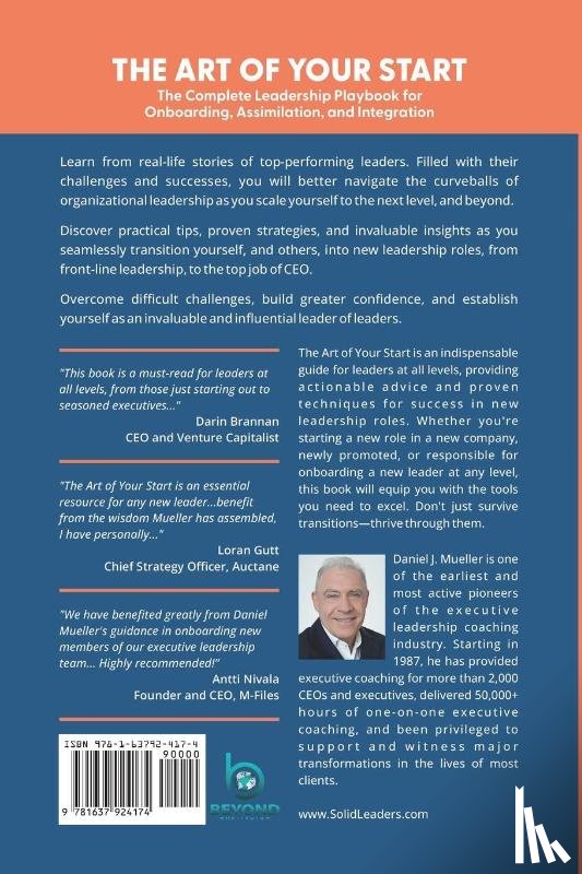 Mueller, Daniel - THE ART OF THE START