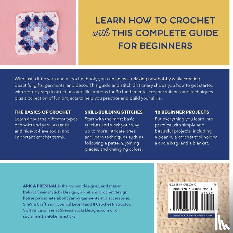 Presinal, Arica - Crochet for Beginners