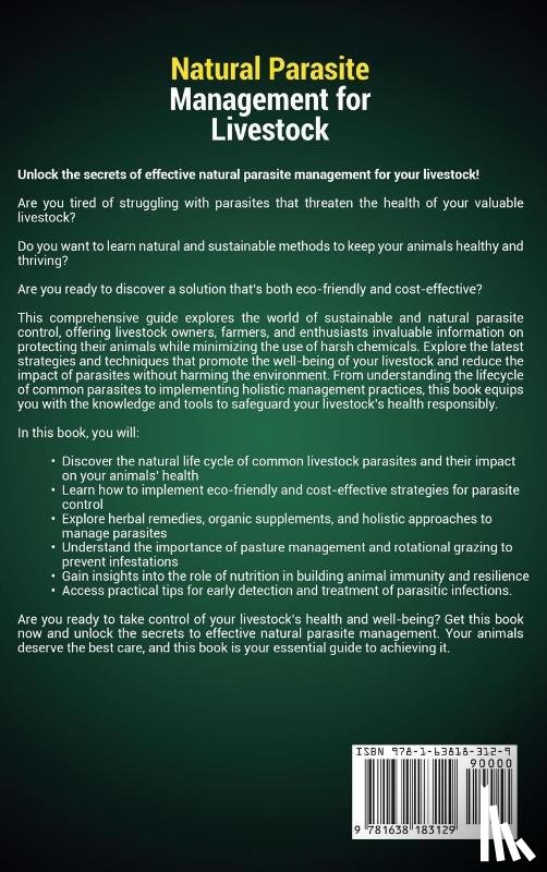 Rosser, Dion - Natural Parasite Management for Livestock
