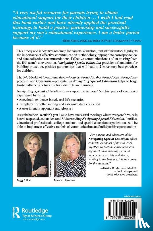 Bud, Peggy, Jacobson, Tamara - Navigating Special Education
