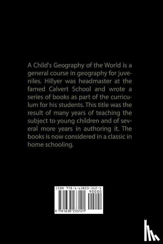 Hillyer, V M - A Child's Geography of the World