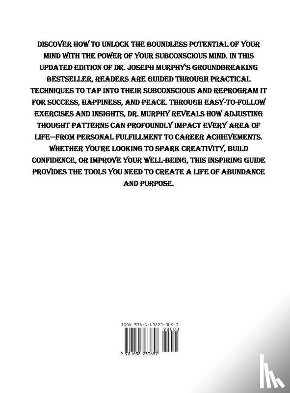 Murphy, Joseph - The Power of Your Subconscious Mind