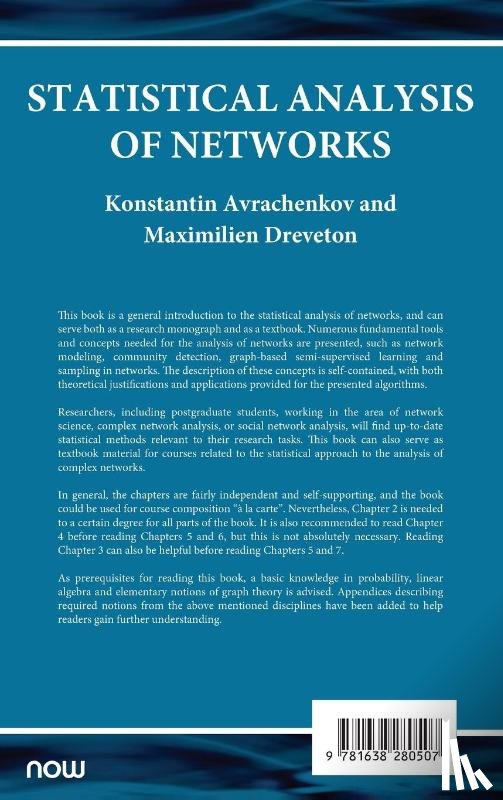 Avrachenkov, Konstantin (INRIA Sophia-Antipolis, Dreveton, Maximilien (INRIA Sophia-Antipolis - Statistical Analysis of Networks