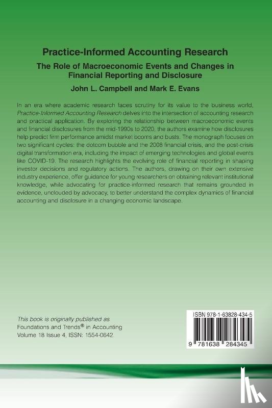 Campbell, John L., Evans, Mark E. - Practice-Informed Accounting Research