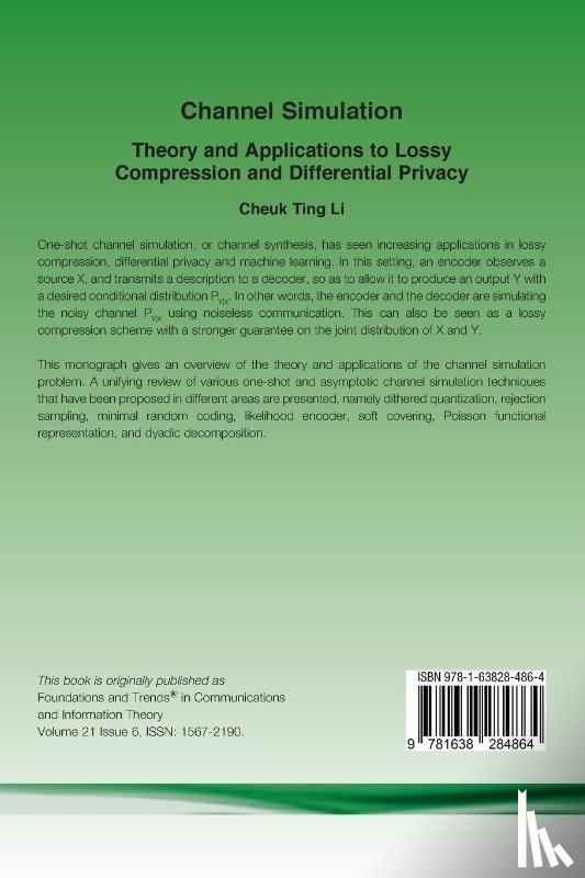 Li, Cheuk Ting - Channel Simulation