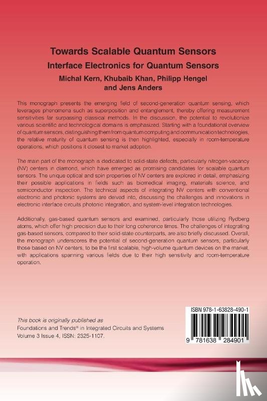 Kern, Michal, Khan, Khubaib, Hengel, Philipp, Anders, Jens - Towards Scalable Quantum Sensors