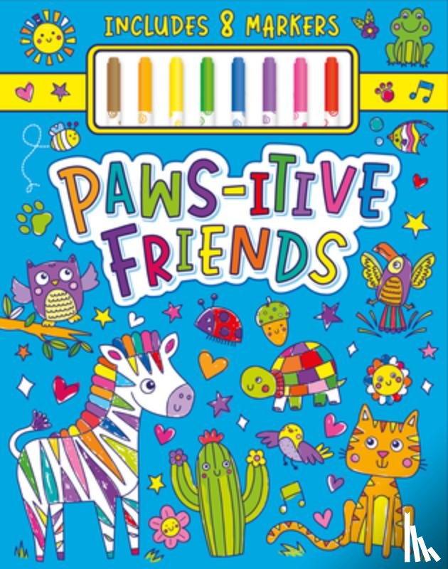 Publishing, Kidsbooks - Paws-Itive Friends Coloring Kit [With Marker]