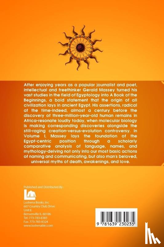 Massey, Gerald - A Book of the Beginnings Volume 1
