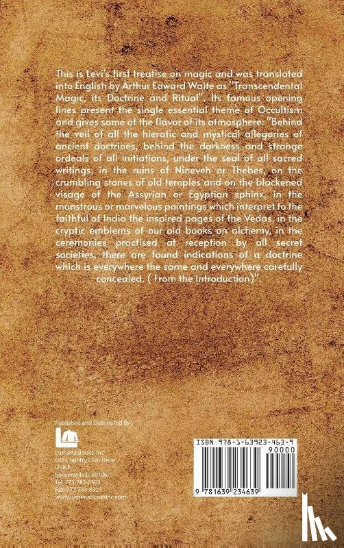 Eliphas Levi, Arthur Edward Waite - Transcendental Magic