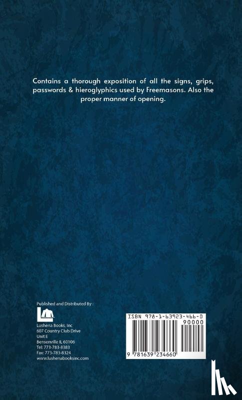 Edmond Ronayne - The Game Of Knowledge Handbook Of Freemasonry Ronayne Hardcover