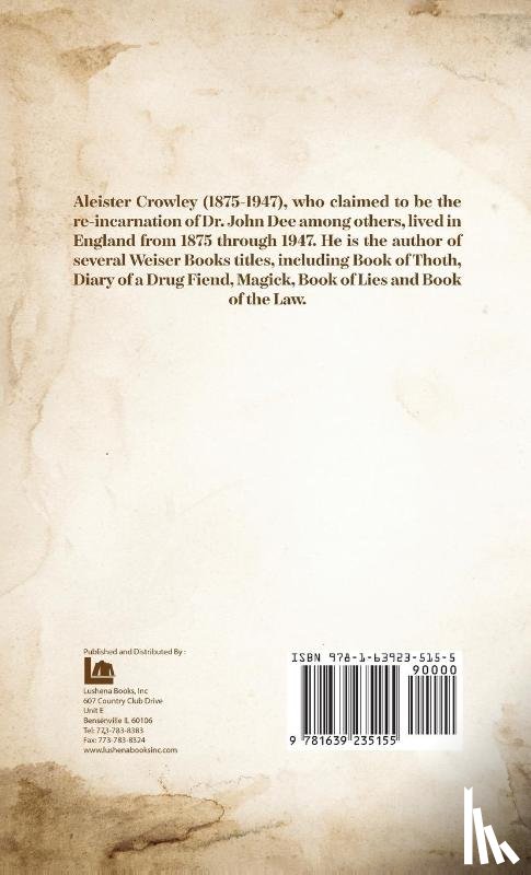 By Aleister Crowley - 777 Hardcover