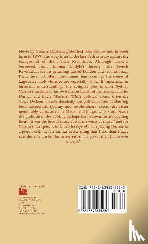 By Charles Dickens - A Tale of Two Cities Hardcover
