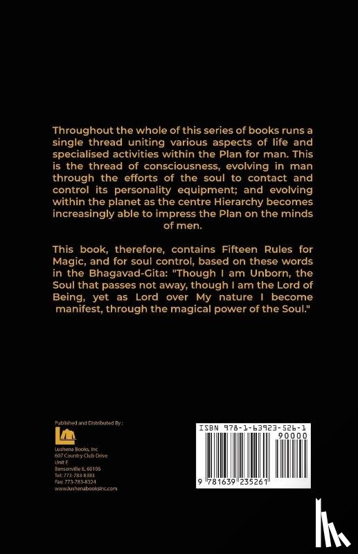 Alice A. Bailey - A Treatise On White Magic