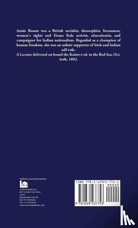 Annie Besant - Psychology Vol 1