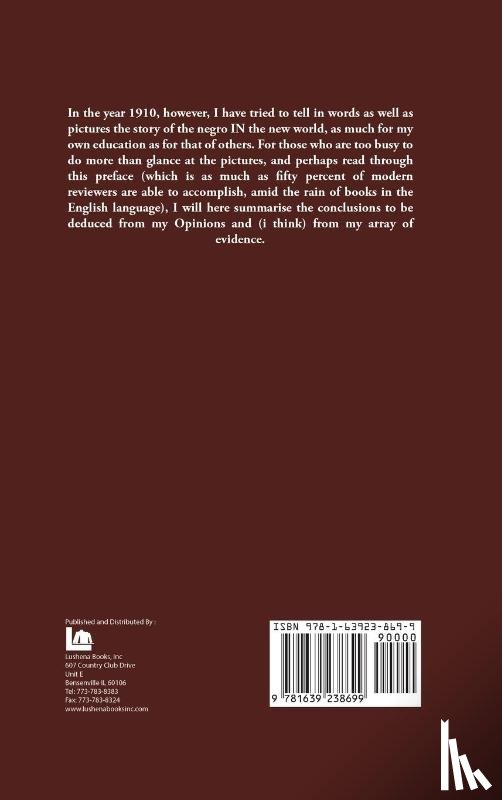 Harry Hamilton Johnston - The Negro in the New World