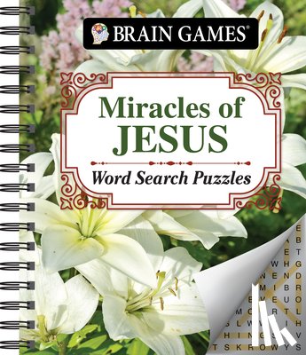 Publications International Ltd - Brain Games - Miracles of Jesus Word Search Puzzles