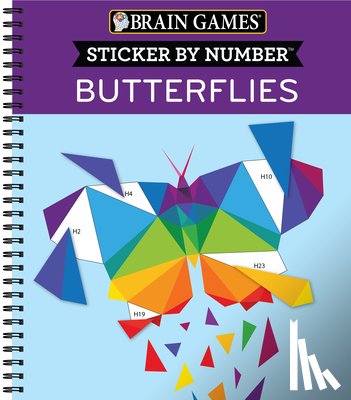 Publications International Ltd, Brain Games, New Seasons - BRAIN GAMES - STICKER BY NUMBE