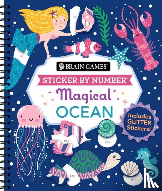 Publications International Ltd, Brain Games, New Seasons - Publications International Ltd: Brain Games - Sticker by Num