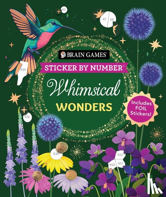 Publications International Ltd, New Seasons, Brain Games - Publications International Ltd: Brain Games - Sticker by Num
