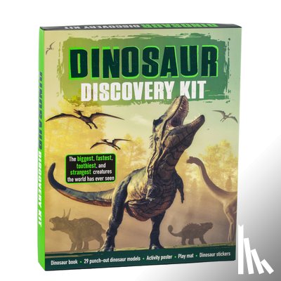 Publications International Ltd - Dinosaur Discovery Kit: The Biggest, Fastest, Toothiest, and Strangest Creatures the World Has Ever Seen [With Sticker(s) and Poster]