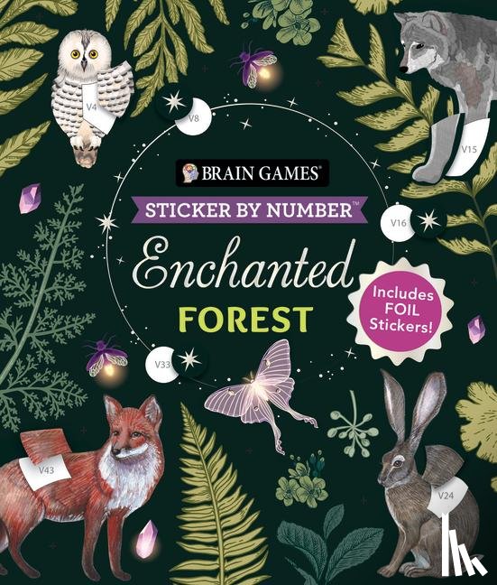 Publications International Ltd, New Seasons, Brain Games - Publications International Ltd: Brain Games - Sticker by Num