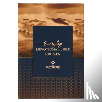 Christian Art Gifts - NLT Holy Bible Everyday Devotional Bible for Men New Living Translation
