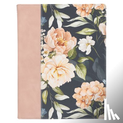 Christian Art Gifts - KJV Note-Taking Bible LP Faux Leather Hc Floral
