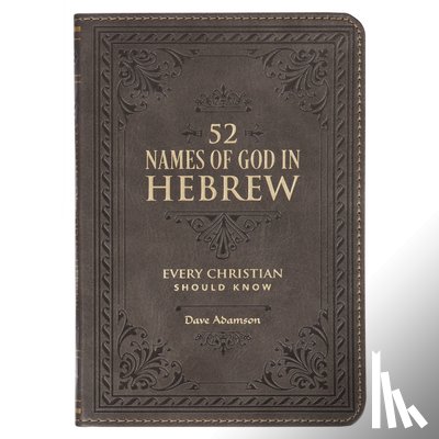 Christian Art Gifts - Gift Book 52 Hebrew Names of God Faux Leather