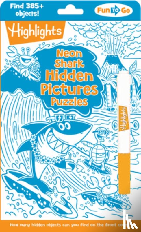 Highlights - Neon Shark Hidden Pictures Puzzles