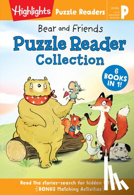 Shaffer, Jody Jensen - Bear and Friends Puzzle Reader Collection: Level P 6-In-1 Story Collection for Beginner Readers, Early Reading Kids Books with Fun Puzzles