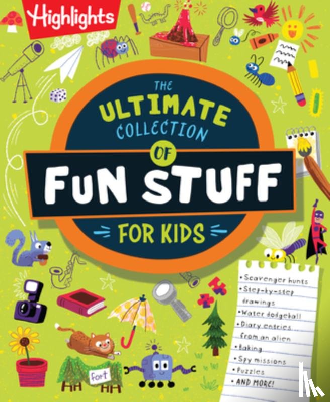 Highlights - The Ultimate Collection of Fun Stuff for Kids: 4-Book Activity Bundle with Over 600 Crafts, Writing Prompts, Scavenger Hunts and More, Creative Things