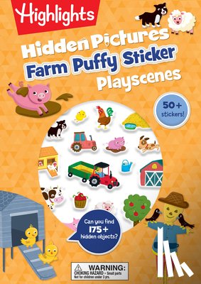 Highlights - Farm Hidden Pictures Puffy Sticker Playscenes