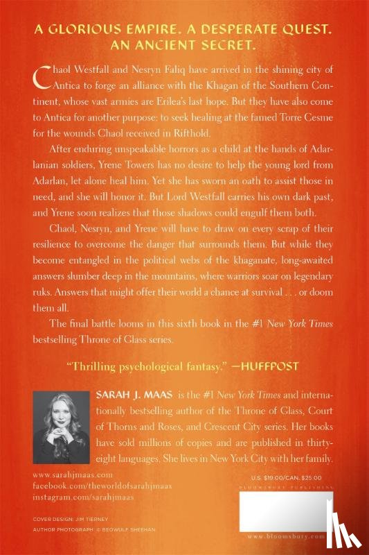 Maas, Sarah J - Maas, S: TOWER OF DAWN