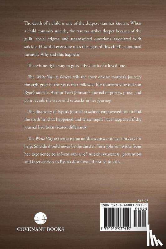 Johnson, Terri - The Write Way to Grieve