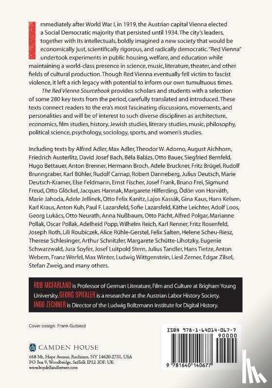  - The Red Vienna Sourcebook