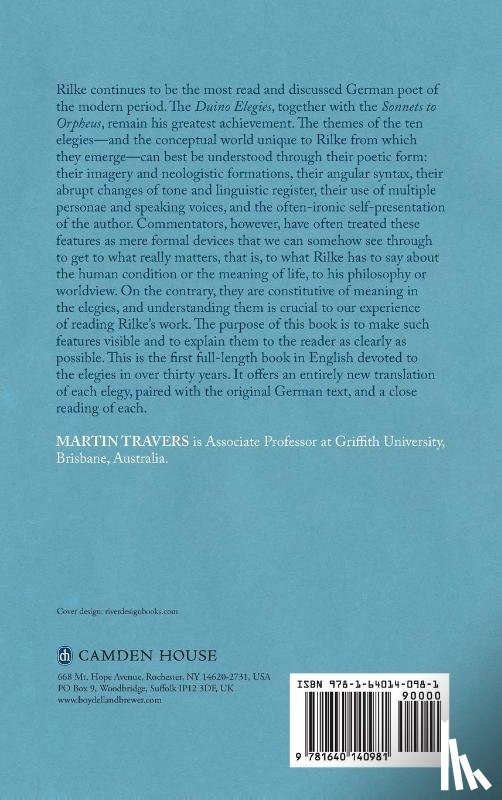 Rilke, Rainer Maria - Duino Elegies