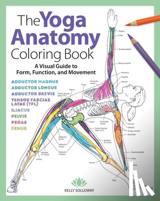 Solloway, Kelly - The Yoga Anatomy Coloring Book