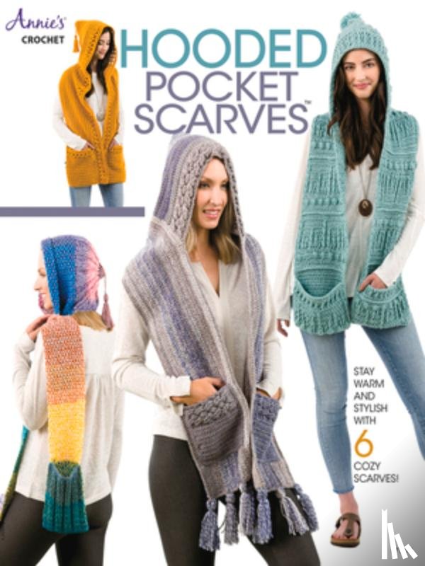 Crochet, Annie's - Hooded Pocket Scarves
