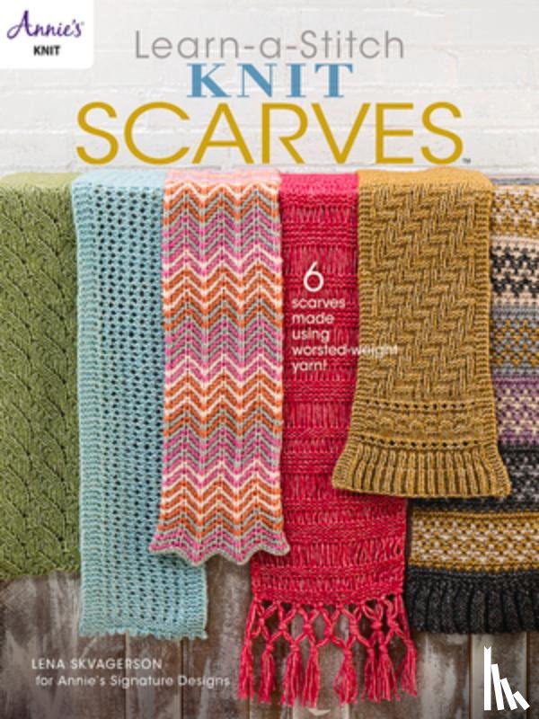 Skvagerson, Lena - Learn a Stitch Knit Scarves